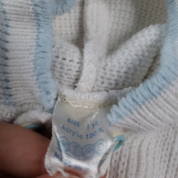 Vintage Baby Knit Sweater Bundle 0-3 months - Picture 9 of 11